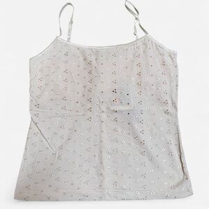 ✨ SO Y2K White Tank Top – Size M, Brand New with Tags! ✨